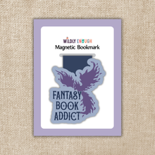 Load image into Gallery viewer, Magnetic Bookmark - Fantasy Book Addict / KINGDOM OF THREADS (WILDLY ENOUGH)