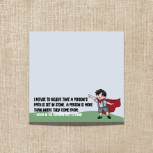 Load image into Gallery viewer, Sticky Notes - Lucy House in the Cerulean Sea / KINGDOM OF THREADS (WILDLY ENOUGH)