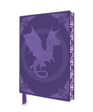 Load image into Gallery viewer, Journal - Artisan Art Anne Stokes: Sky Queen Journal (Purple Dragon) / FLAME TREE (TEXAS BOOKMAN)