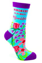 Load image into Gallery viewer, Socks - Kindness Is Always Beautiful / FABDAZ