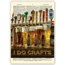 Load image into Gallery viewer, Dictionary Page Art / VINTAGE DICTIONARY ART