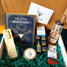 Load image into Gallery viewer, Cocktail + Mocktail Enthusiasts / Book Box or Gift Bundle - Milestones & Moments for Grown-Ups