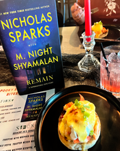 Load image into Gallery viewer, Books, Bites + Bevys Tasting - On-the-Road / Spooky Season Bookish Luncheon Pop-up Event at Patina Wine Bar