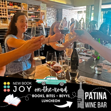 Load image into Gallery viewer, Books, Bites + Bevys Tasting - On-the-Road / Spooky Season Bookish Luncheon Pop-up Event at Patina Wine Bar