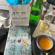 Load image into Gallery viewer, Books, Bites + Bevys Tasting - On-the-Road / Women's History Month Bookish Luncheon Pop-up Event at Patina Wine Bar