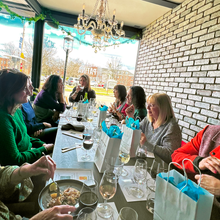 Load image into Gallery viewer, Books, Bites + Bevys Tasting - On-the-Road / Women's History Month Bookish Luncheon Pop-up Event at Patina Wine Bar