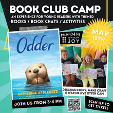 Load image into Gallery viewer, Kids Book Club Camp / Books, Book Chats + Activities for 3rd-5th Graders