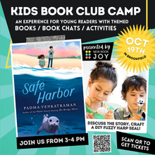 Load image into Gallery viewer, Kids Book Club Camp / Books, Book Chats + Activities for 3rd-5th Graders