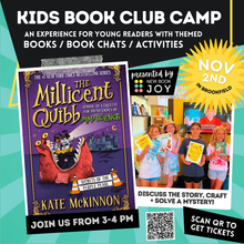 Load image into Gallery viewer, Kids Book Club Camp / Books, Book Chats + Activities for 3rd-5th Graders