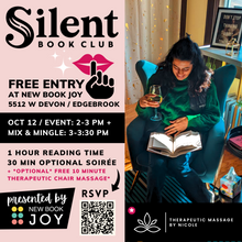 Load image into Gallery viewer, Silent Book Club Event for Grown-Ups - FREE EXPERIENCE!