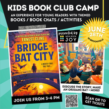 Load image into Gallery viewer, Kids Book Club Camp / Books, Book Chats + Activities for 3rd-5th Graders