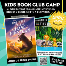 Load image into Gallery viewer, Kids Book Club Camp / Books, Book Chats + Activities for 3rd-5th Graders