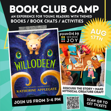 Load image into Gallery viewer, Kids Book Club Camp / Books, Book Chats + Activities for 3rd-5th Graders