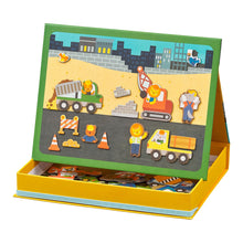 Load image into Gallery viewer, Magnetic Play Scene - Construction Site / PETIT COLLAGE