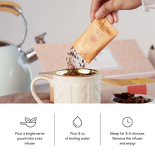 Load image into Gallery viewer, Loose-Leaf Tea Sampler - 5-Flavor Assortment - Chai / PINKY UP