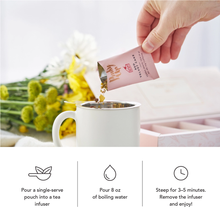 Load image into Gallery viewer, Loose-Leaf Tea Sampler - 5-Flavor Assortment - Dessert / PINKY UP