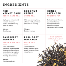 Load image into Gallery viewer, Loose-Leaf Tea Sampler - 5-Flavor Assortment - Dessert / PINKY UP