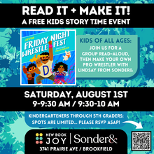 Load image into Gallery viewer, Read It + Make It! Kids Story Time / Books, Read-Alouds + Activities for Kids of ALL AGES