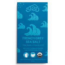 Load image into Gallery viewer, Chocolate Bar - French Grey Sea Salt / STED FOODS (TERROIR CHOCOLATE)