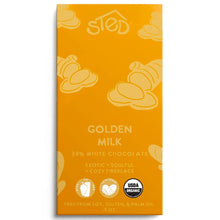Load image into Gallery viewer, Chocolate Bar - Golden Milk / STED FOODS (TERROIR CHOCOLATE)