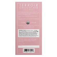 Load image into Gallery viewer, Chocolate Bar - Lemon Poppy / TERROIR CHOCOLATE