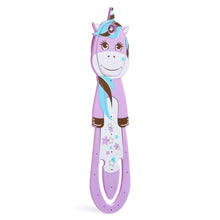 Load image into Gallery viewer, Book Light + Bookmark - Flexilight PALS - Unicorn / THINKING GIFTS