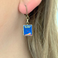 Load image into Gallery viewer, Book Locket Earrings - The Great Gatsby / MARSHALL AND ROSE (PRE-ORDER FOR EARLY NOVEMBER)