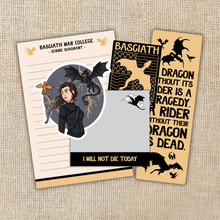 Load image into Gallery viewer, Boxed Stationery Gift Set - Fourth Wing / KINGDOM OF THREADS (WILDLY ENOUGH)