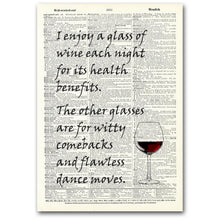 Load image into Gallery viewer, Dictionary Page Art / VINTAGE DICTIONARY ART