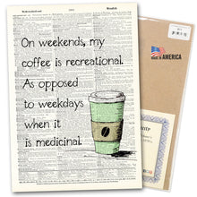 Load image into Gallery viewer, Dictionary Page Art / VINTAGE DICTIONARY ART