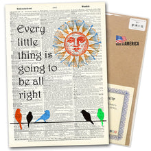 Load image into Gallery viewer, Dictionary Page Art / VINTAGE DICTIONARY ART