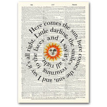 Load image into Gallery viewer, Dictionary Page Art / VINTAGE DICTIONARY ART