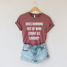 Load image into Gallery viewer, Graphic Tee - Running Out of Wine / 208 TEES