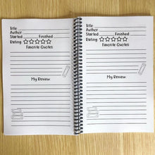 Load image into Gallery viewer, Notebook Journal - Book Review / EMILY CROMWELL DESIGNS