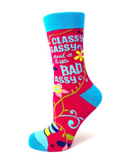 Load image into Gallery viewer, Socks - Classy, Sassy, Badassy / FABDAZ