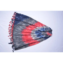 Load image into Gallery viewer, Turkish Beach Towel & Blanket - Tie Dye / KAFTHAN