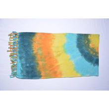 Load image into Gallery viewer, Turkish Beach Towel & Blanket - Tie Dye / KAFTHAN