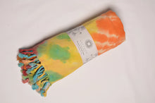 Load image into Gallery viewer, Turkish Beach Towel & Blanket - Tie Dye / KAFTHAN