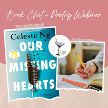 Load image into Gallery viewer, Poetry Webinar / Book Club Experience - Starting at $10!