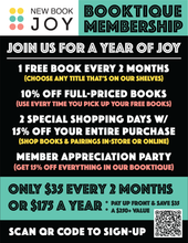 Load image into Gallery viewer, Booktique Membership - Starting at $35 EVERY 2 MONTHS!