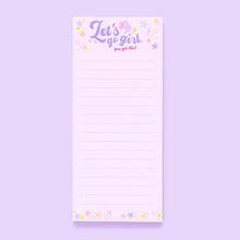 Load image into Gallery viewer, Notepad - Let&#39;s Go Girl / TAYLOR ELLIOT DESIGNS
