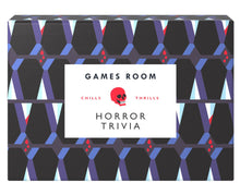 Load image into Gallery viewer, Horror Trivia / GAMES ROOM + CHRONICLE BOOKS
