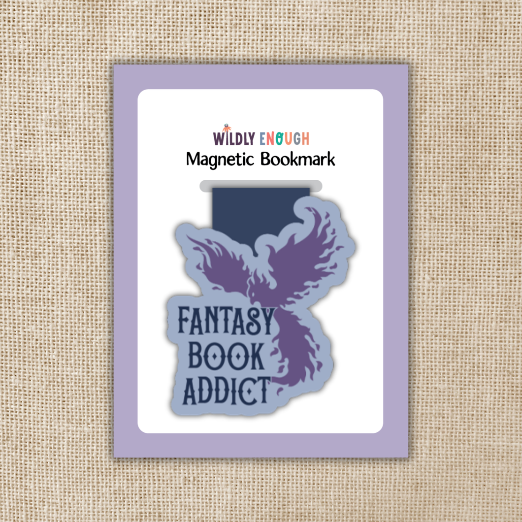 Magnetic Bookmark - Fantasy Book Addict / WILDLY ENOUGH