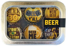 Load image into Gallery viewer, Magnet Set - Beer / KATE&#39;S MAGNETS
