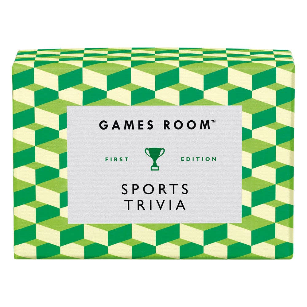 Sports Trivia Game / GAMES ROOM + CHRONICLE BOOKS