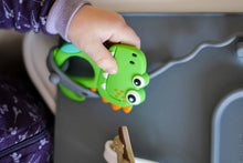 Load image into Gallery viewer, Dinosaur Silicone Teether / BUSY BABY
