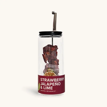 Load image into Gallery viewer, Cocktail Infusion Kit - Strawberry, Jalapeño + Lime (AKA Parrot Head) / AGED &amp; INFUSED
