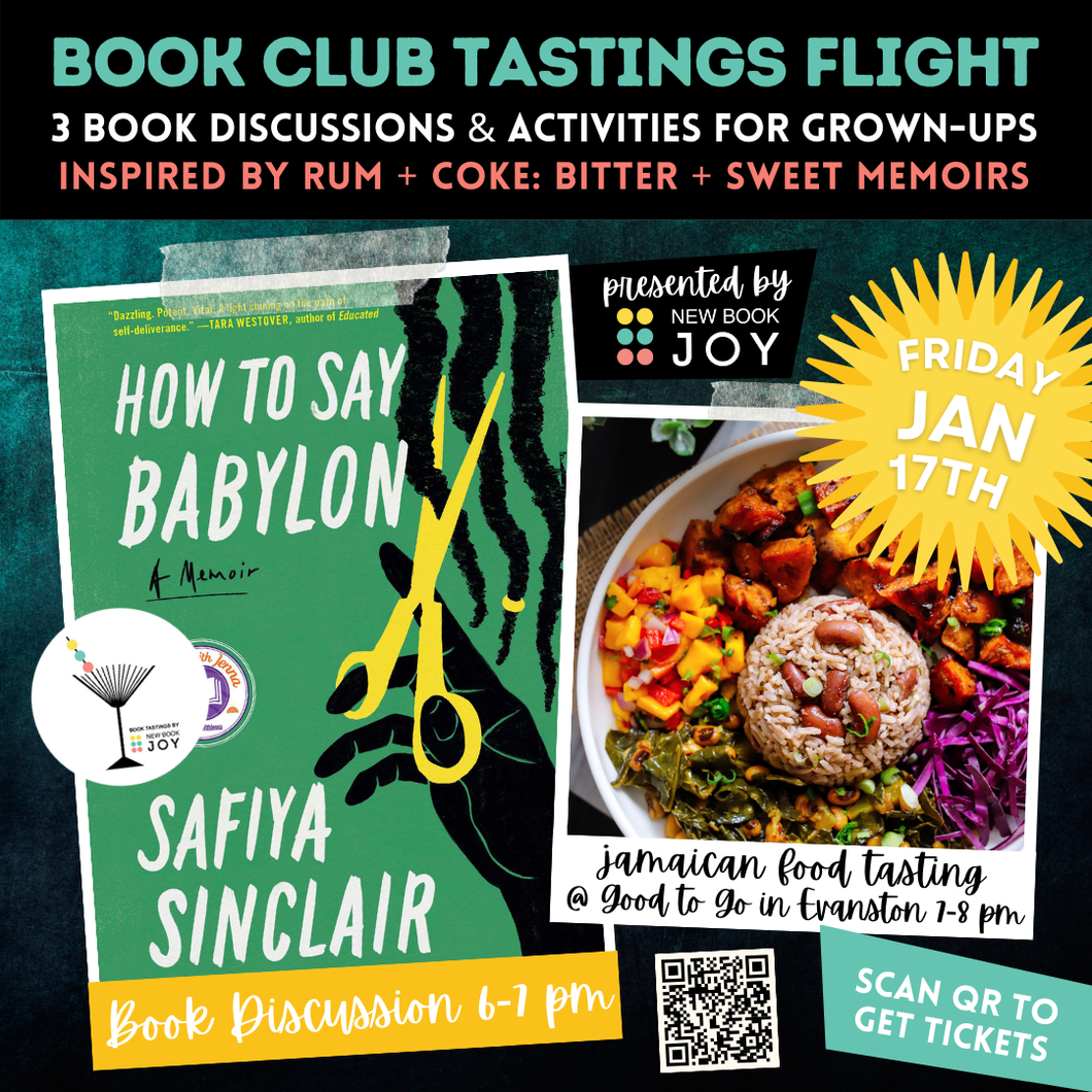 Book Discussion +/or Jamaican Food Tasting Event / Book Club Tastings Experience for How to Say Babylon - Starting at $10!