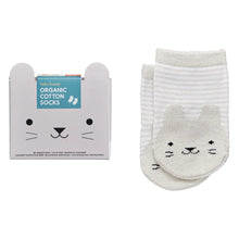 Load image into Gallery viewer, Organic Baby Socks - Animals / PETIT COLLAGE
