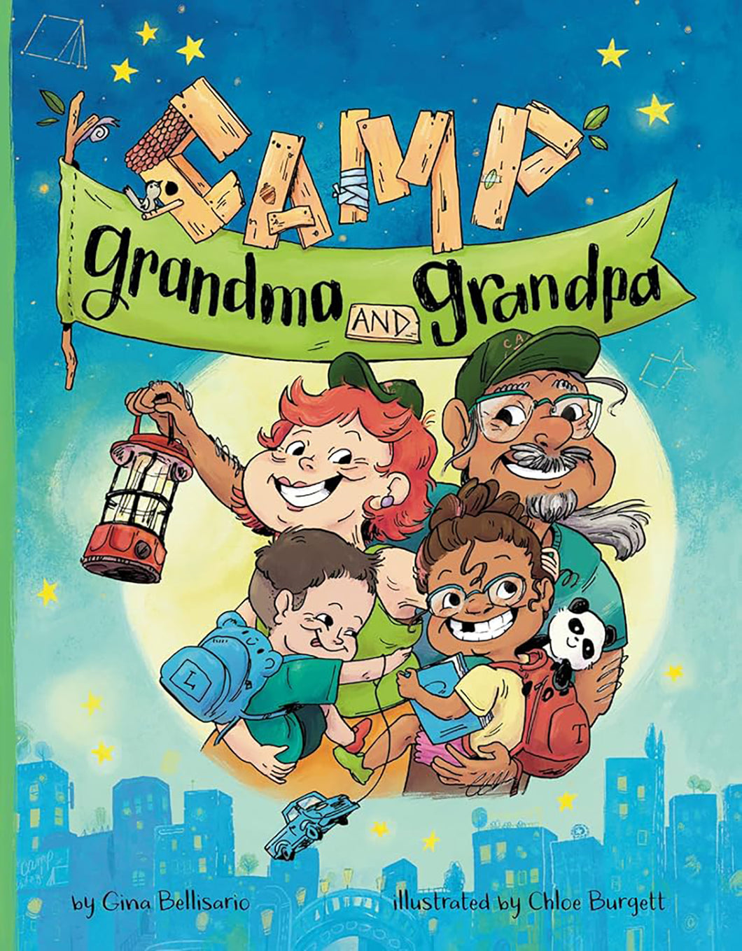 Camp Grandma and Grandpa by Gina Bellisario / Hardcover - NEW BOOK